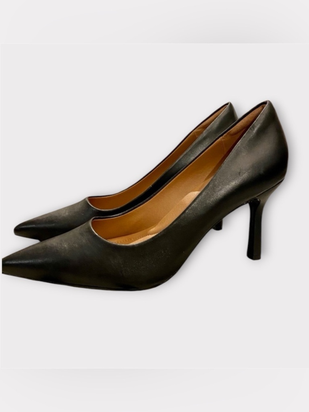 Nordstrom Rack Women's Faux Leather Pointed-Toe
Heels.